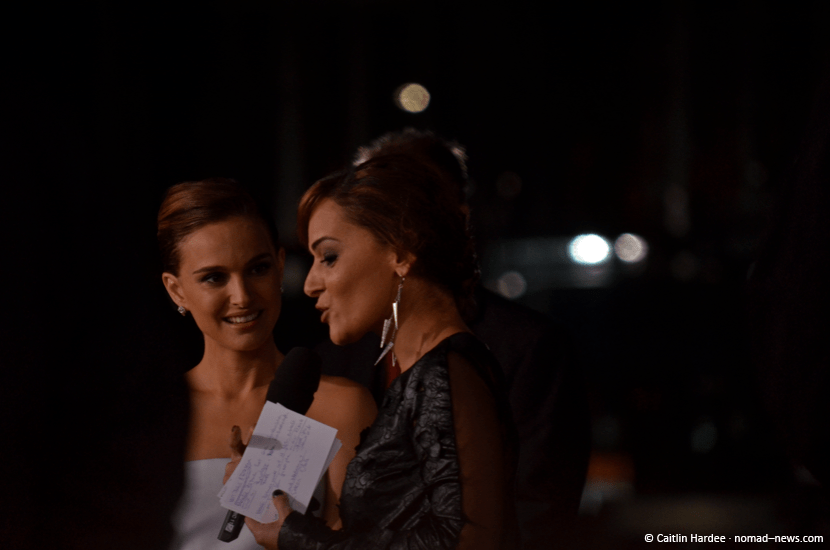 Natalie Portman at the Berlin premiere of "Thor 2." Copyright Caitlin Hardee.