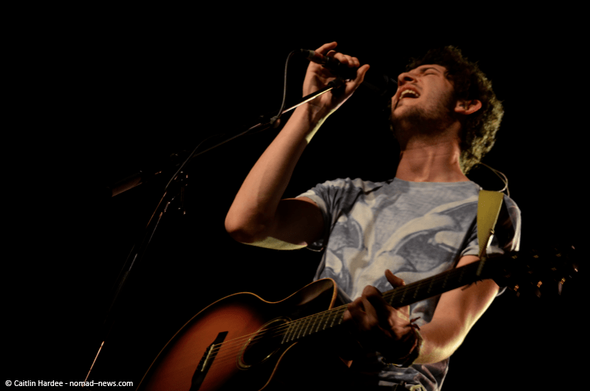 Billy Lockett opens for Birdy in Berlin.